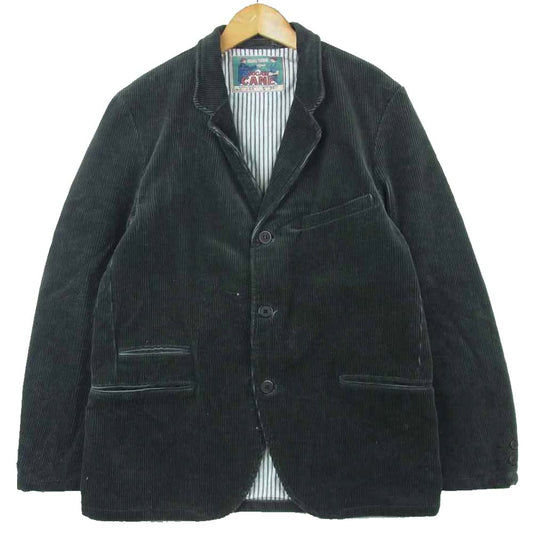 SUGAR CANE シュガーケーン 288 SC14288 コーデュロイ コットン テーラード ジャケット グレー系 36【中古】