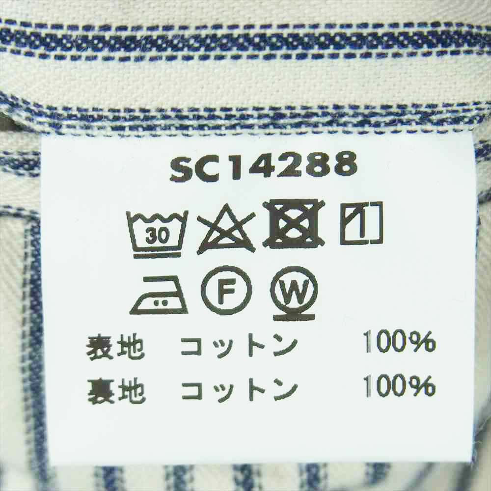 SUGAR CANE シュガーケーン 288 SC14288 コーデュロイ コットン テーラード ジャケット グレー系 36【中古】