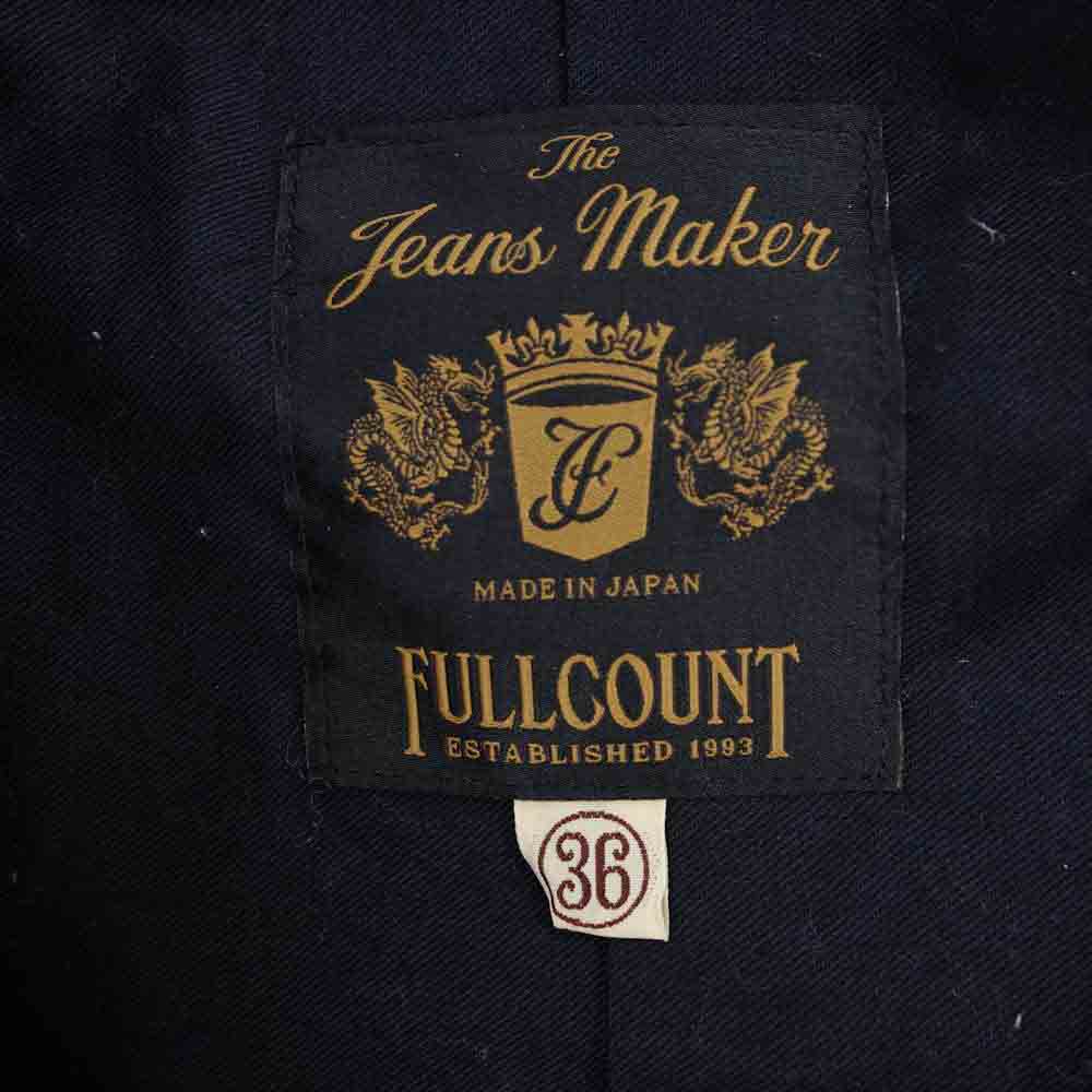 FULLCOUNT フルカウント 2897EX 25周年限定 BRITISH WOOL CHECK CRUISER JACKET ヴィンテージ クルーザー ジャケット レッド系 36【中古】