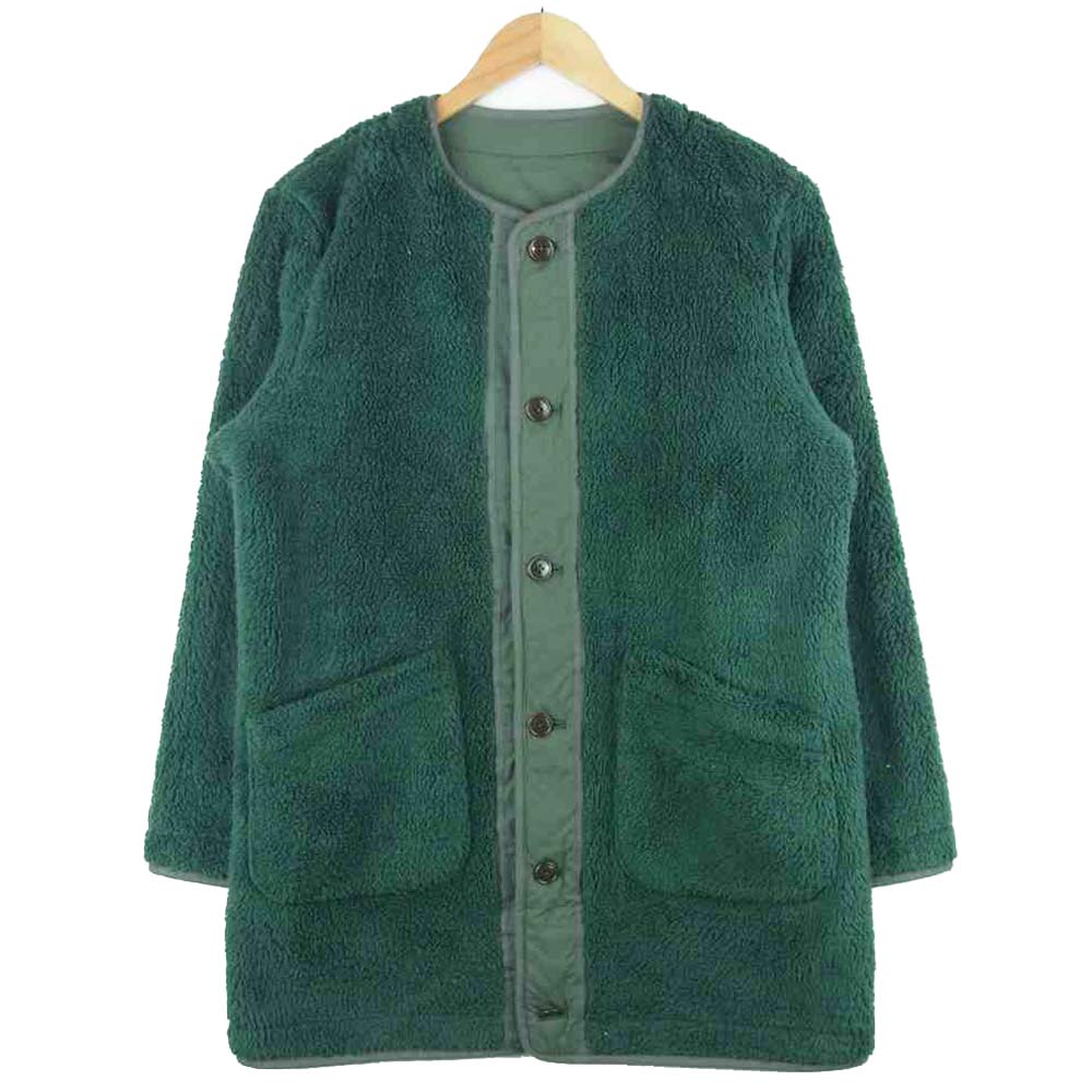 COLIMBO コリンボ VASTRA 2WAY RIVERSIBLE COAT リバーシブル ミリタリー コート ロング ジャケット カーキ系 S【中古】