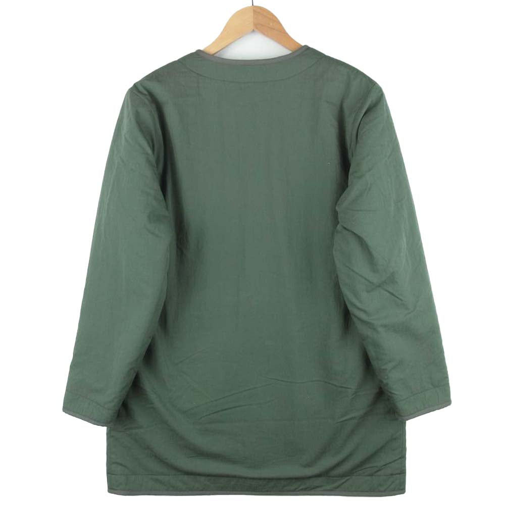 COLIMBO コリンボ VASTRA 2WAY RIVERSIBLE COAT リバーシブル ミリタリー コート ロング ジャケット カーキ系 S【中古】