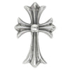 CHROME HEARTS クロムハーツ（原本無） CH CRS SML スモール CHクロス ペンダント ネックレス トップ シルバー系【中古】