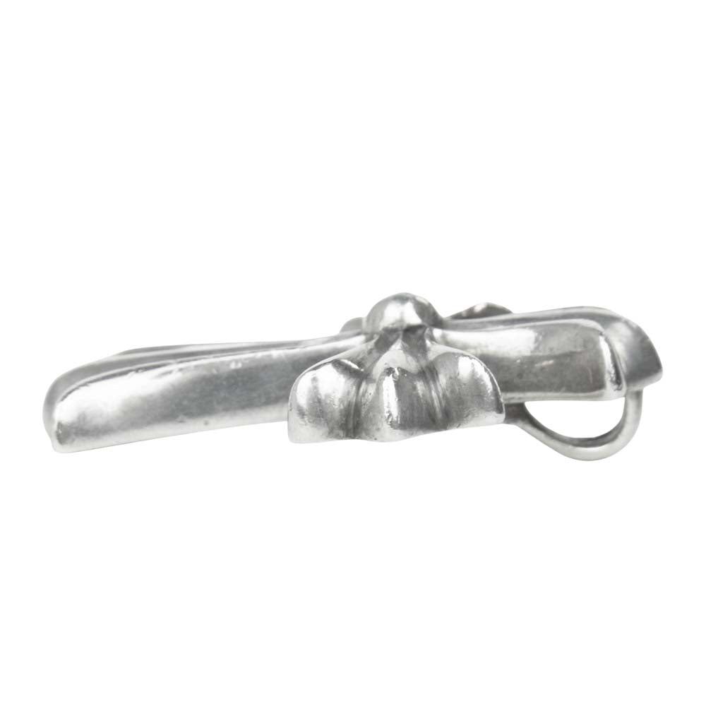 CHROME HEARTS クロムハーツ（原本無） CH CRS SML スモール CHクロス ペンダント ネックレス トップ シルバー系【中古】