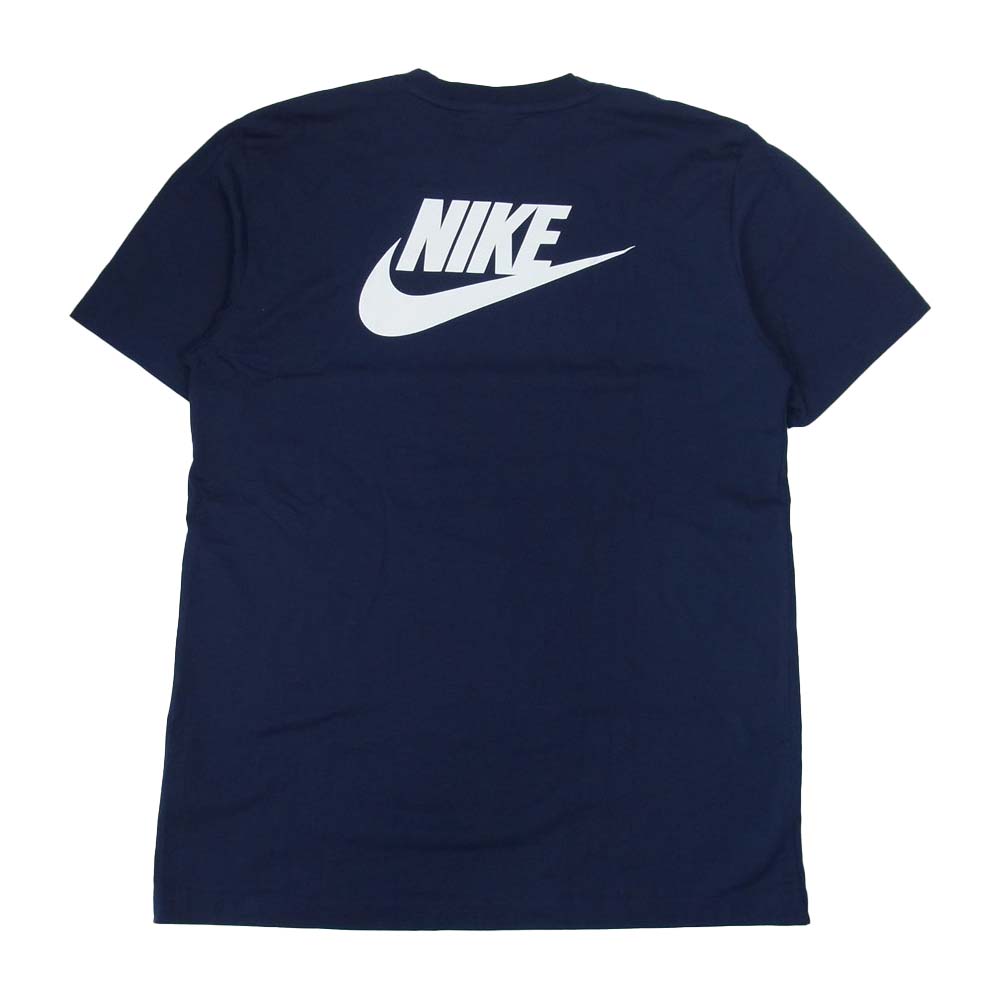 NIKE ナイキ × STRANGER THINGS CK2342-419 COLLEGE S/S TEE カレッジ Tシャツ ネイビー系 M【中古】