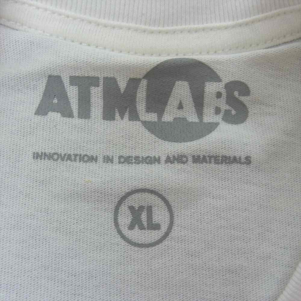 atmos アトモス LAB × シンプソンズ AL20S-PT01 FAMILY TEE ファミリー 半袖 Tシャツ ホワイト系 XL【新古品】【未使用】【中古】
