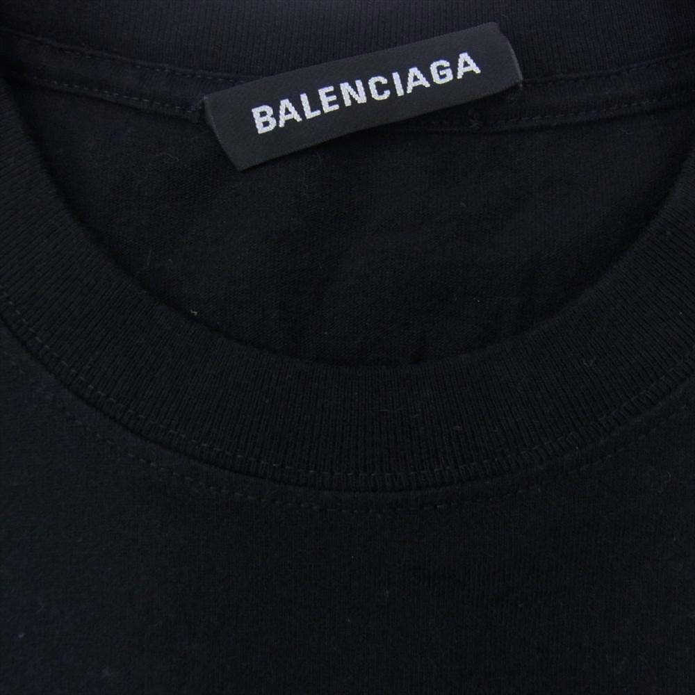 BALENCIAGA 22SS BB刺繍ロゴTシャツ