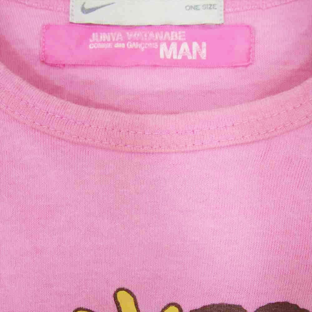ジュンヤワタナベ HIKE NIKE 半袖 Tシャツ ピンク系【中古】