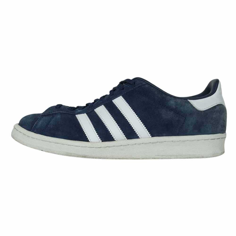DESCENDANT ディセンダント DB2408 アディダス ADIDAS CAMPUS キャンパス ローカット スニーカー ネイビー系 27【中古】