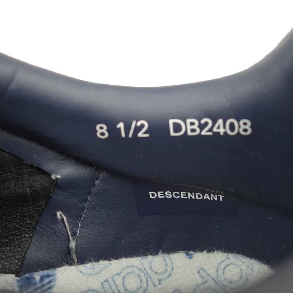 DESCENDANT ディセンダント DB2408 アディダス ADIDAS CAMPUS キャンパス ローカット スニーカー ネイビー系 27【中古】
