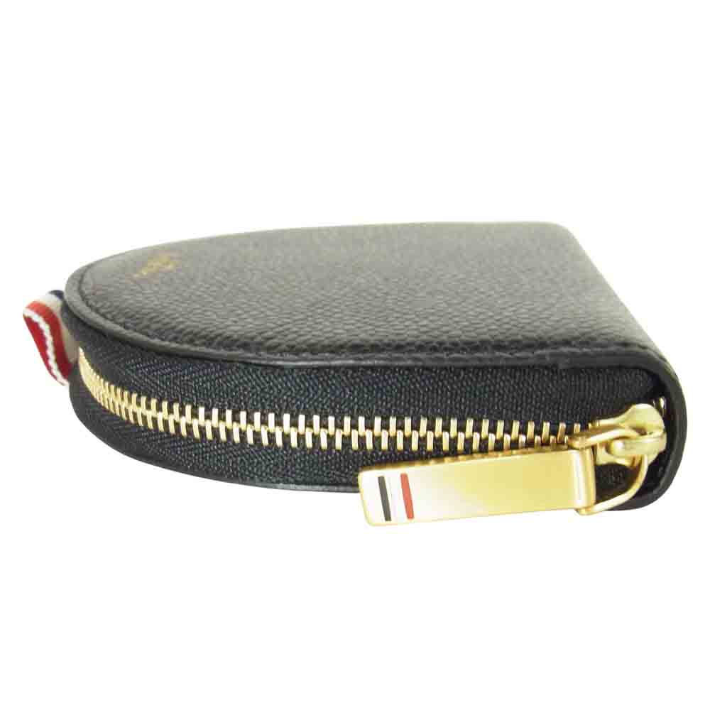 THOM BROWNE トムブラウン コインパース コイン ケース 小銭入れ ブラック系【美品】【中古】