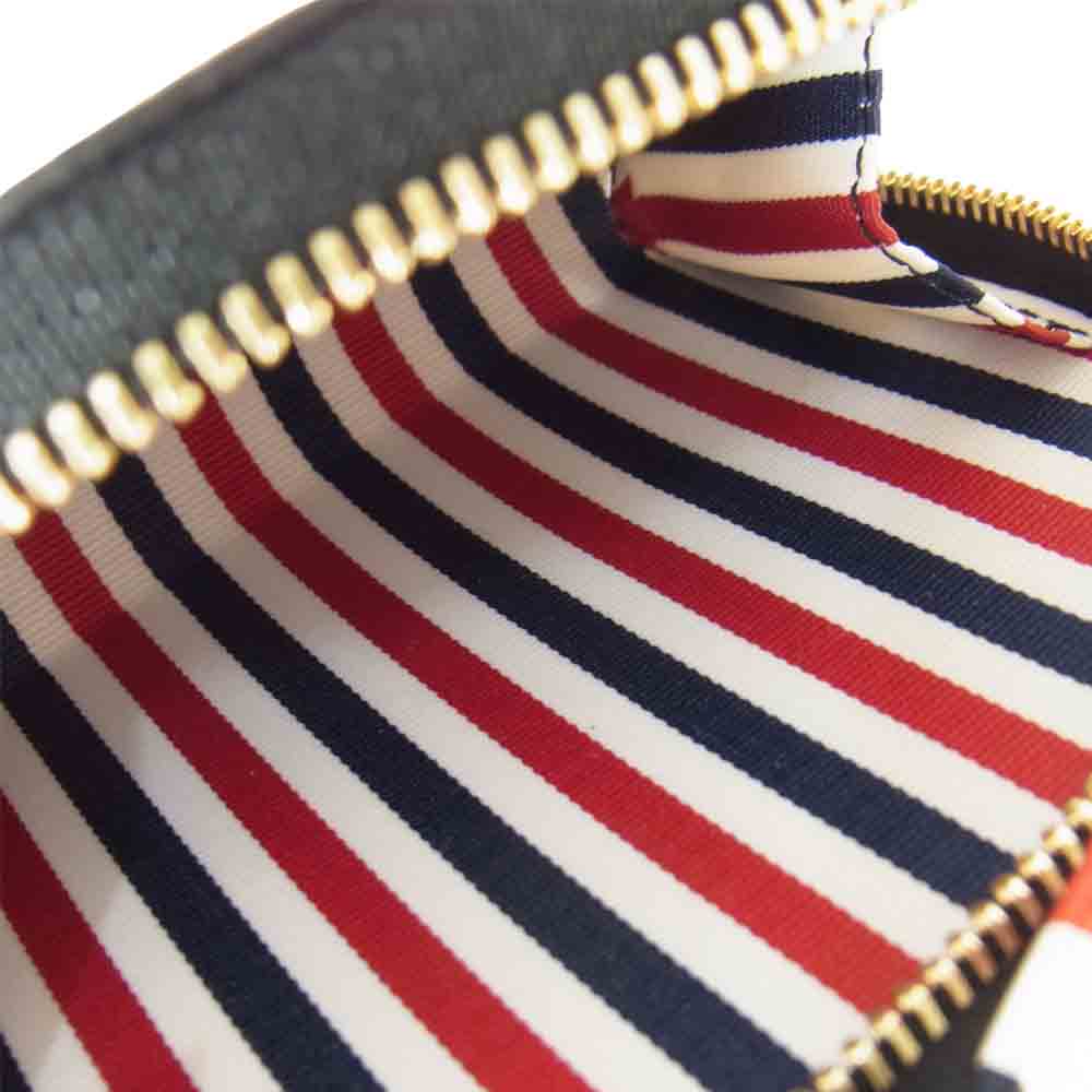 THOM BROWNE トムブラウン コインパース コイン ケース 小銭入れ ブラック系【美品】【中古】