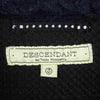 DESCENDANT ディセンダント 15AW MANCHOT FLEECE JACKET フリース フルジップ ジャケット ダークネイビー系 3【中古】
