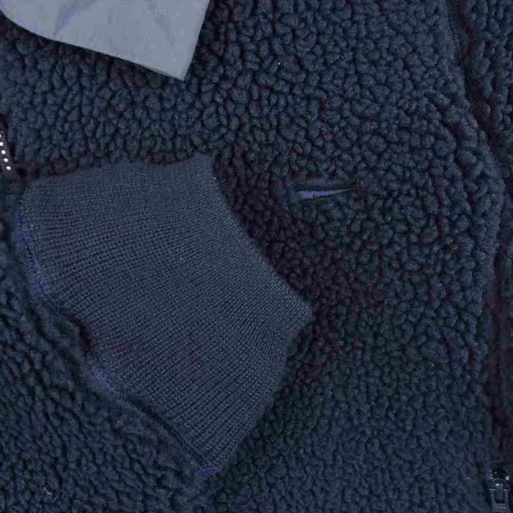 DESCENDANT ディセンダント 15AW MANCHOT FLEECE JACKET フリース フルジップ ジャケット ダークネイビー系 3【中古】