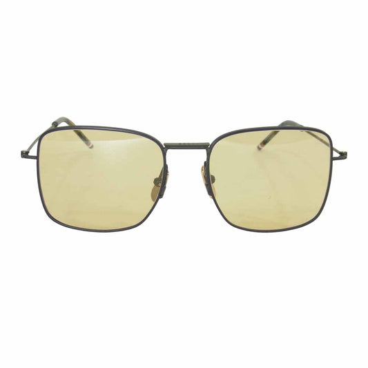 THOM BROWNE トムブラウン TB-117 EYEWEAR メガネ サングラス BLK-NVY 52□18‐145【中古】