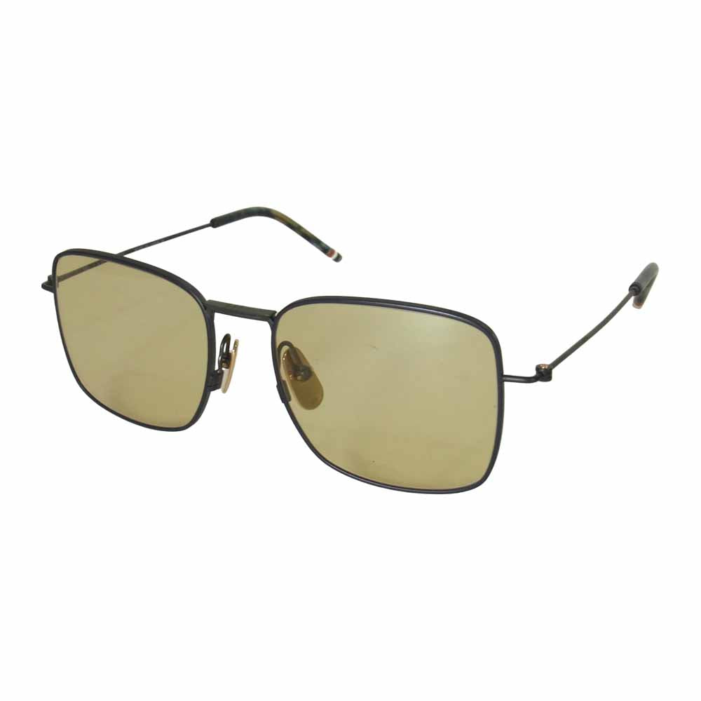 THOM BROWNE トムブラウン TB-117 EYEWEAR メガネ サングラス BLK-NVY 52□18‐145【中古】