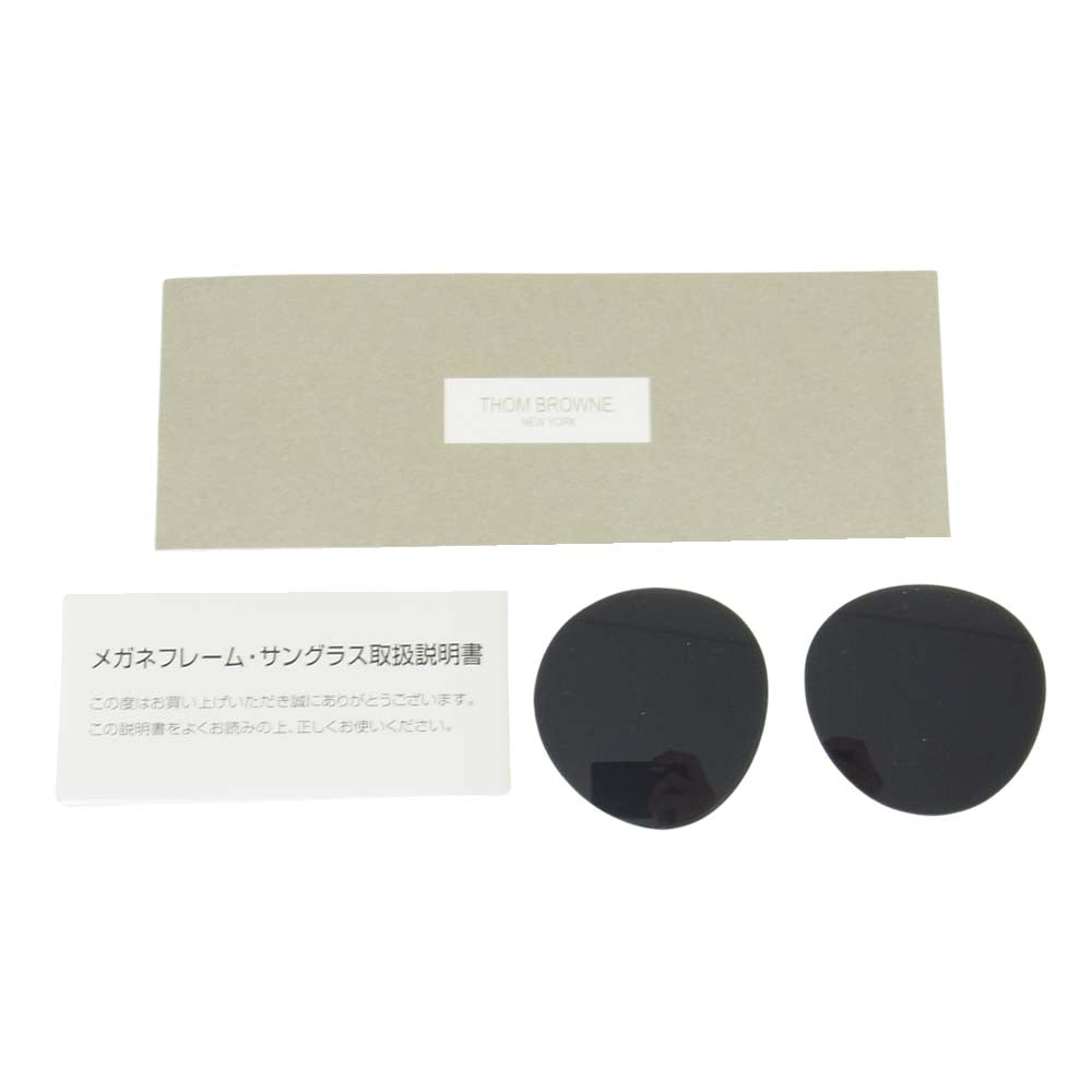 THOM BROWNE トムブラウン TB-915 EYEWEAR メガネ サングラス 50□21‐145【中古】