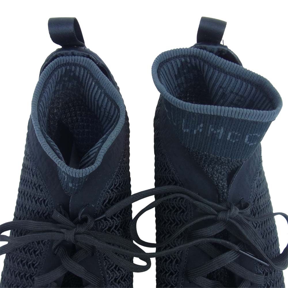adidas アディダス × STELLA MCCARTNEY BB7959 ALPHAEDGE 4D アルファエッジ ローカット スニーカー ブラック系 オフホワイト系 26cm【美品】【中古】