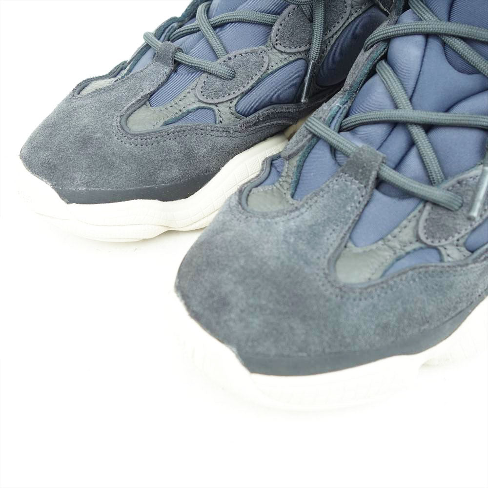 adidas アディダス YEEZY BOOST 500 HIGH SLATE FW4968 イージーブースト ハイカット スニーカー ネイビー系 グレー系 27cm【中古】