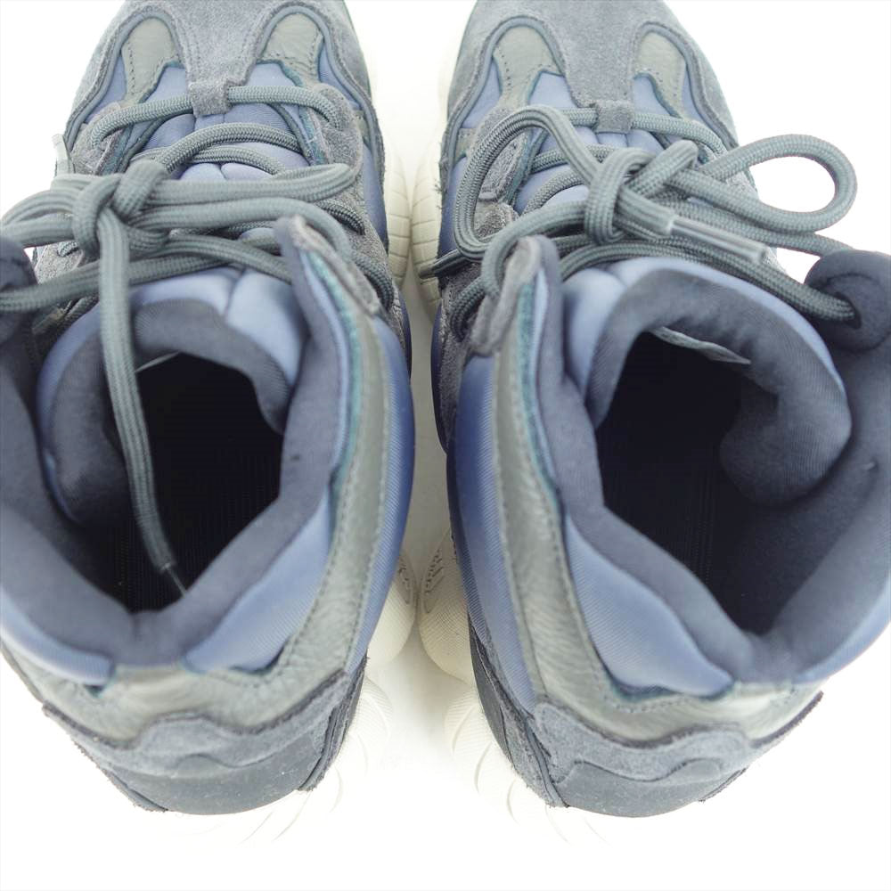 adidas アディダス YEEZY BOOST 500 HIGH SLATE FW4968 イージーブースト ハイカット スニーカー ネイビー系 グレー系 27cm【中古】