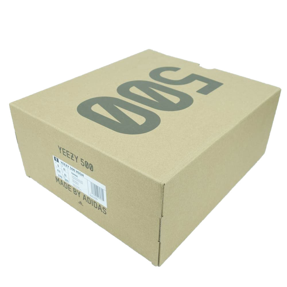 adidas アディダス YEEZY BOOST 500 HIGH SLATE FW4968 イージーブースト ハイカット スニーカー ネイビー系 グレー系 27cm【中古】