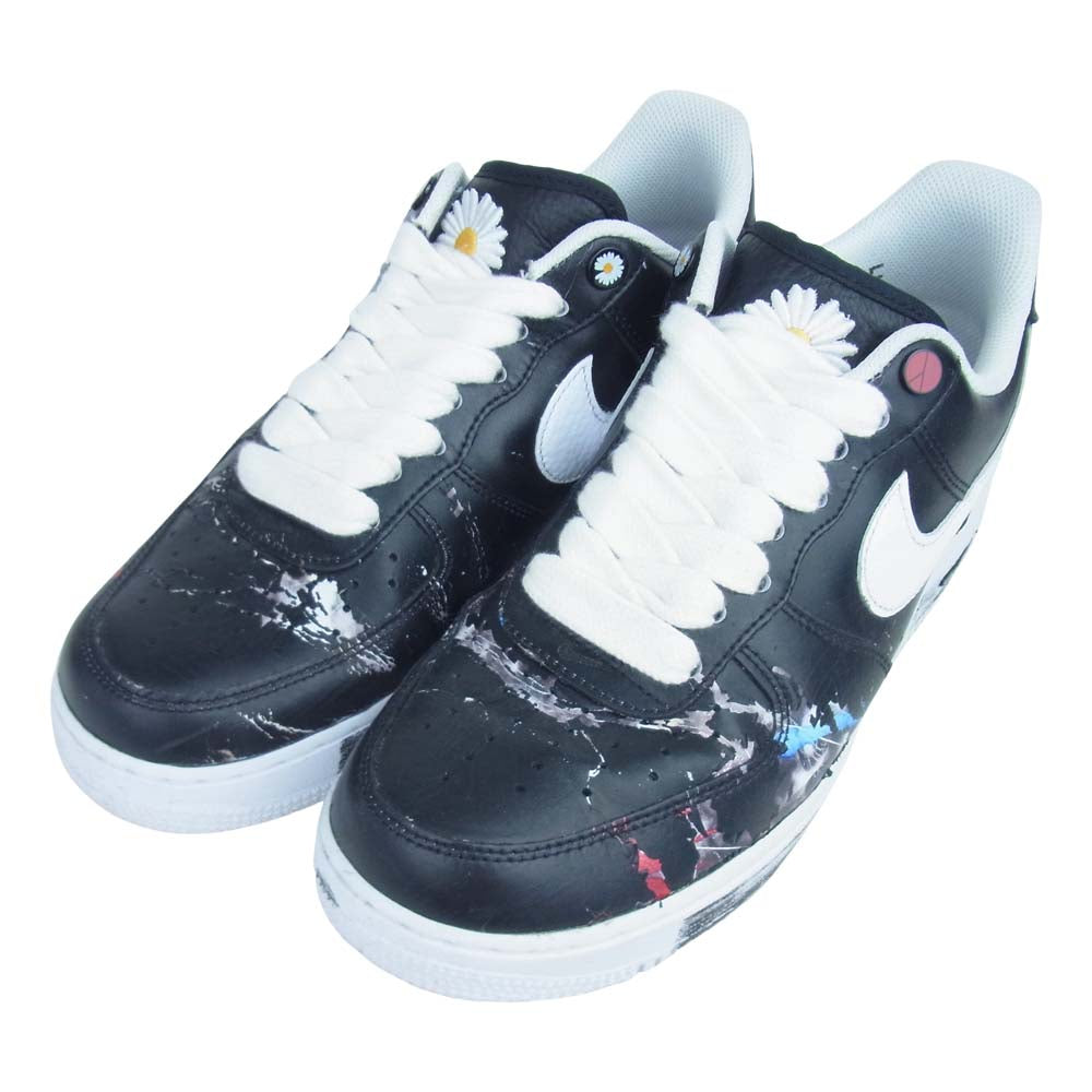 NIKE ナイキ × PEACEMINUSONE AIR FORCE 1 LOW PARANOISE AQ3692-001 ピースマイナスワン エアフォース ロー パラノイズ スニーカー ブラック系 マルチカラー系 27.5cm【中古】