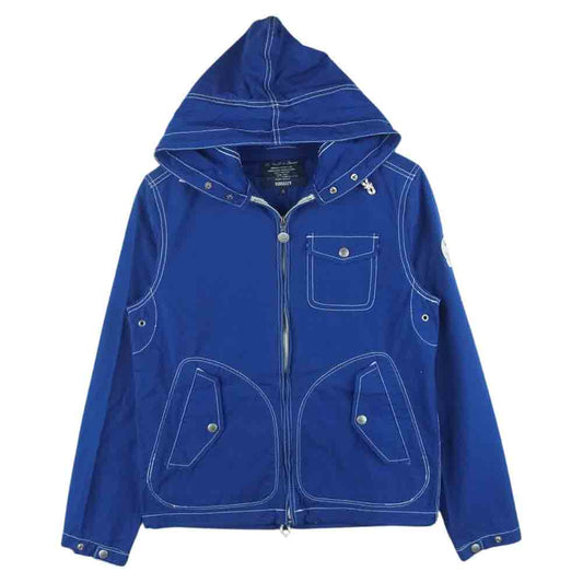 FIDELITY フェデリティー キャンバス フルジップ ジャケット インディゴブルー系 S【中古】