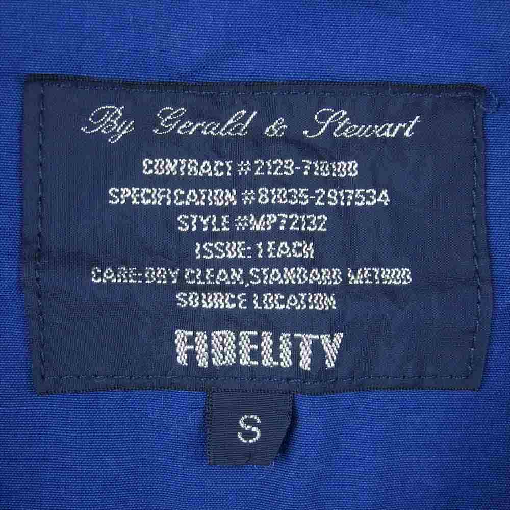 FIDELITY フェデリティー キャンバス フルジップ ジャケット インディゴブルー系 S【中古】