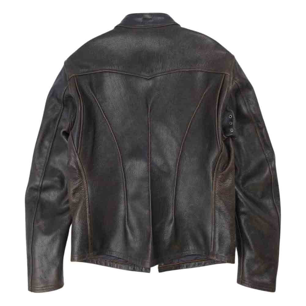 BOOTLEGGERS ブートレガーズ TWIN PEAKS ツインピークス シングル レザー ライダース ジャケット【中古】