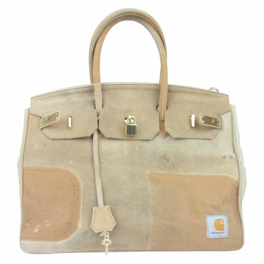 グレートランド greatman bag グレートマン ベージュ系【中古】