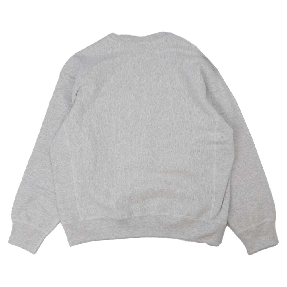 Supreme シュプリーム 21AW Cities Arc Crewneck シティー アーチ ロゴ クルー ネック スウェット グレー系 M【極上美品】【中古】