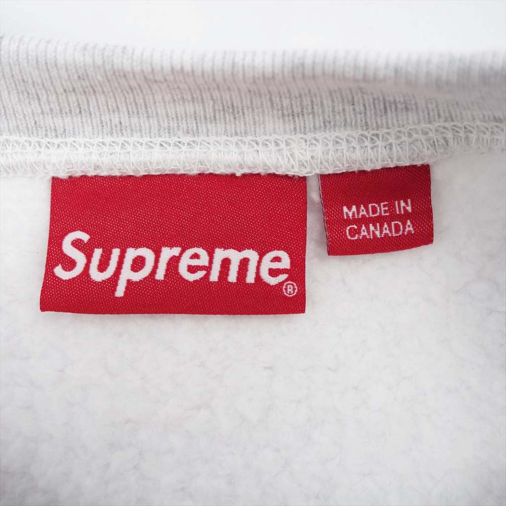 Supreme シュプリーム 21AW Cities Arc Crewneck シティー アーチ ロゴ クルー ネック スウェット グレー系 M【極上美品】【中古】