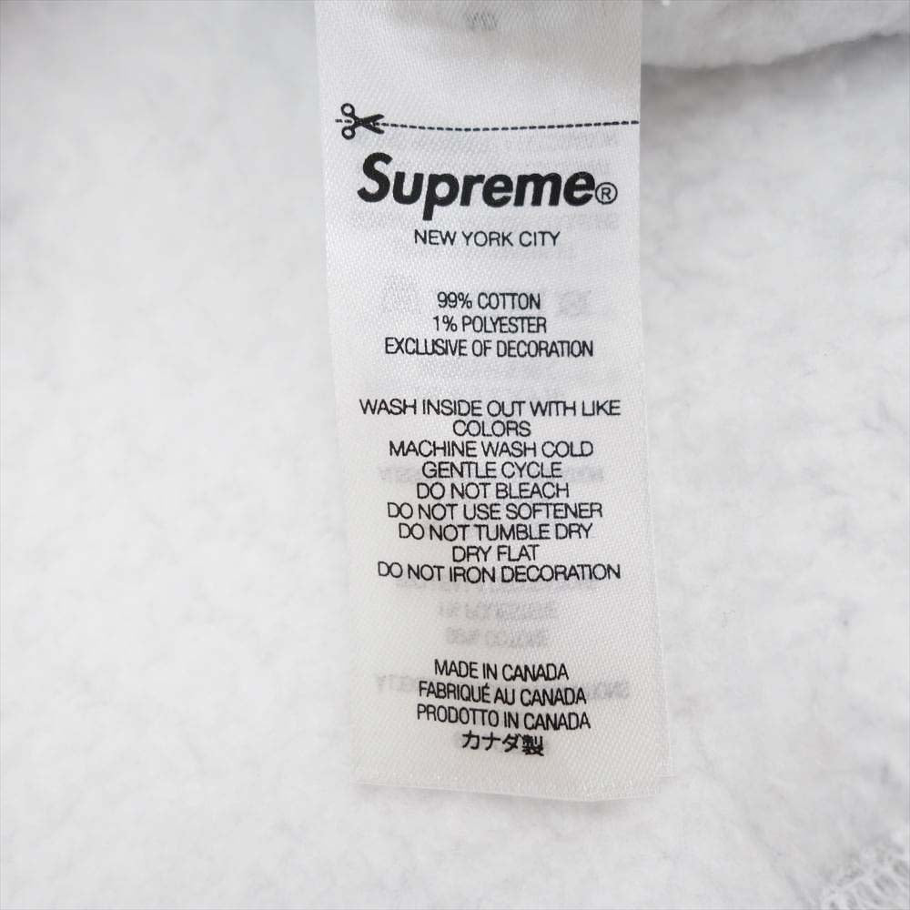 Supreme シュプリーム 21AW Cities Arc Crewneck シティー アーチ ロゴ クルー ネック スウェット グレー系 M【極上美品】【中古】