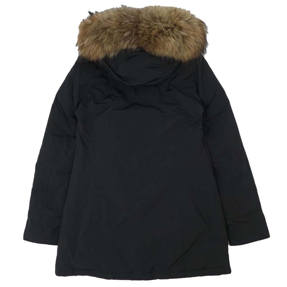 WOOLRICH ウールリッチ WWCPS1968 SM60 WS LUXURY ARCTIC PARKA ラグジュアリー アークティック パーカー ダウン コート ブラック系 S【中古】