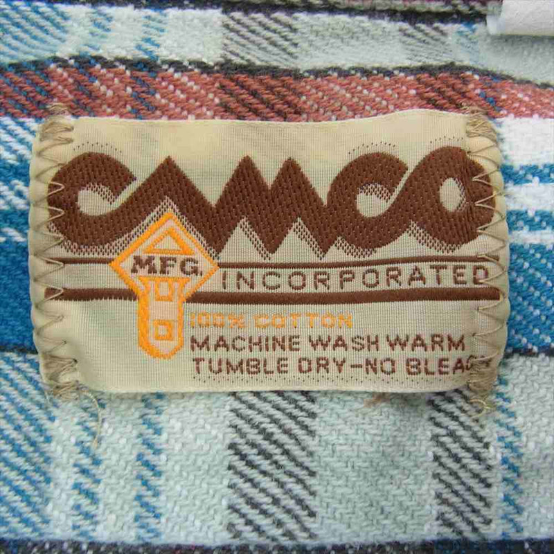 CAMCO カムコ フランネル ヘビーネル チェック シャツ マルチカラー系 M【中古】