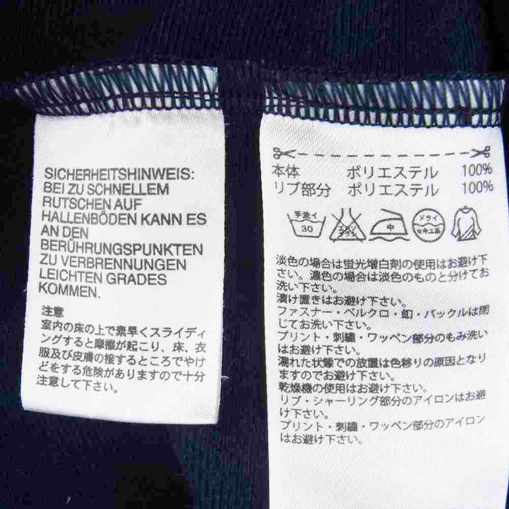 adidas アディダス G36113 トラック ジャージ ポリエステル ジャケット フィリピン製 ネイビー系 M【中古】
