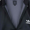 adidas アディダス トラック ジャージ ナイロン ジャケット ベトナム製 ブラック系 L【中古】