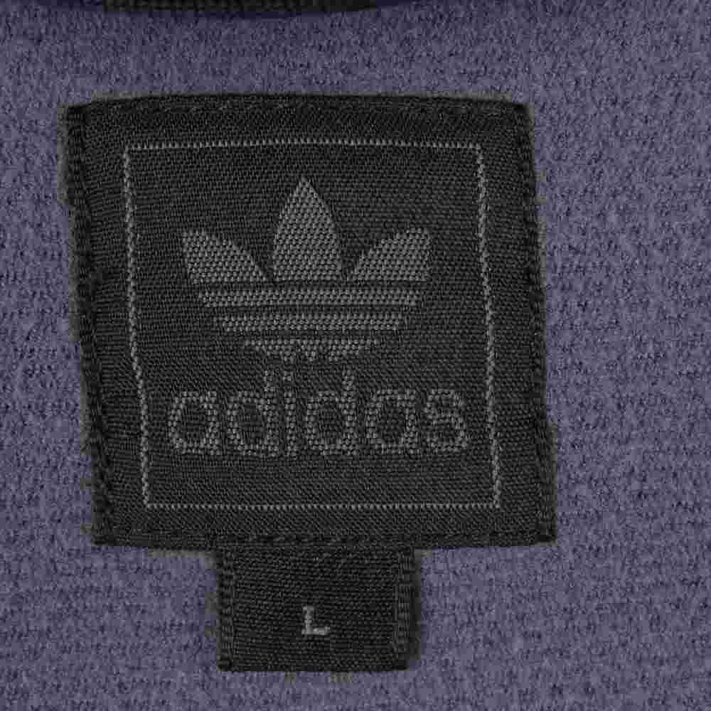 adidas アディダス トラック ジャージ ナイロン ジャケット ベトナム製 ブラック系 L【中古】
