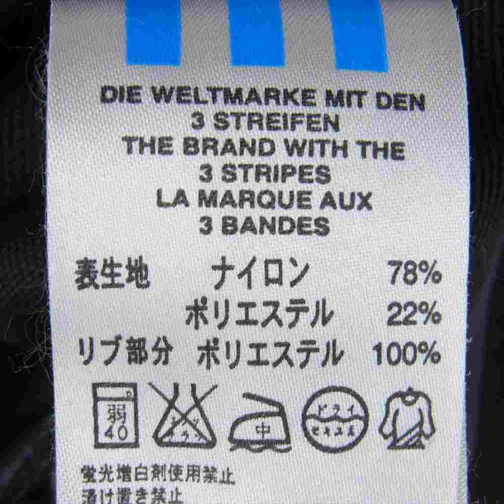 adidas アディダス トラック ジャージ ナイロン ジャケット ベトナム製 ブラック系 L【中古】