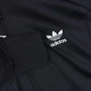 adidas アディダス トラック ジャージ ナイロン ジャケット ベトナム製 ブラック系 L【中古】