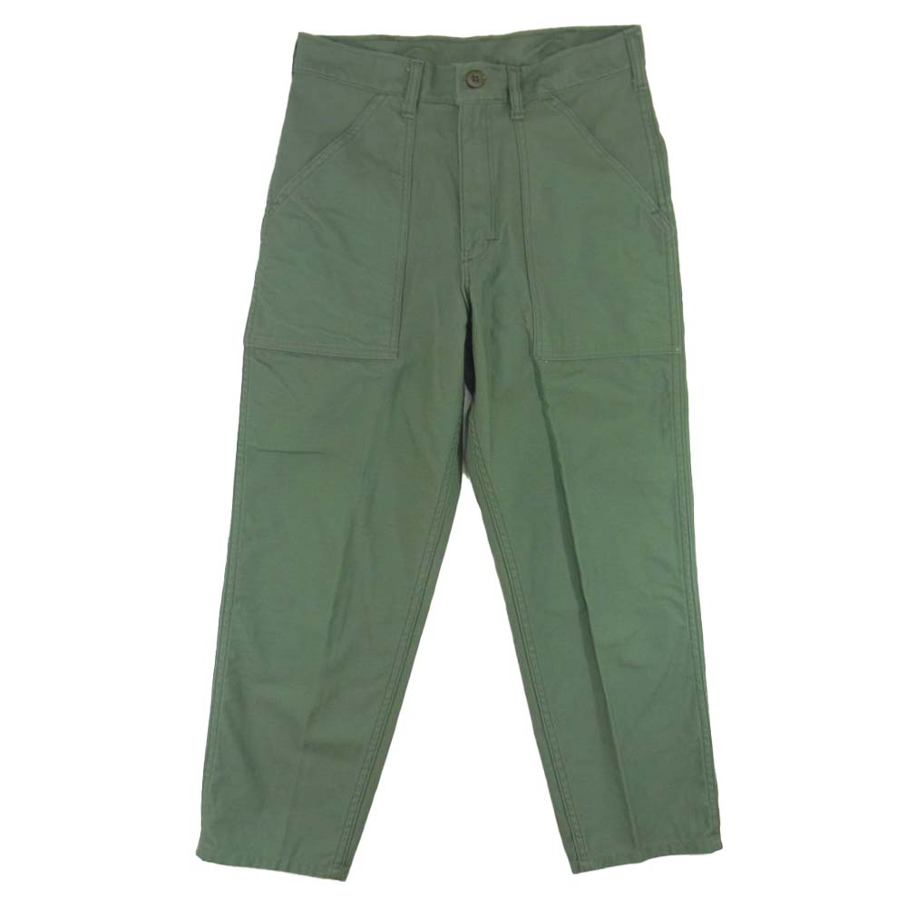 ガンホー ファティーグ パンツ カーキ系 W30 L32【中古】