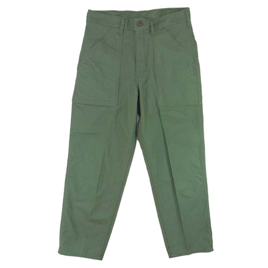 ガンホー ファティーグ パンツ カーキ系 W30 L32【中古】