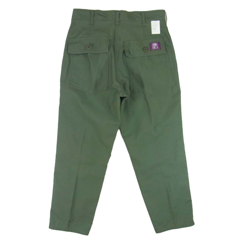 ガンホー ファティーグ パンツ カーキ系 W30 L32【中古】