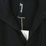 Yohji Yamamoto ヨウジヤマモト GroundY GT-B06-500-1 Vintage Decyne Stand Collar Long Shirt ヴィンテージ デシン スタンド カラー ロング シャツ ブラック系 3【新古品】【未使用】【中古】