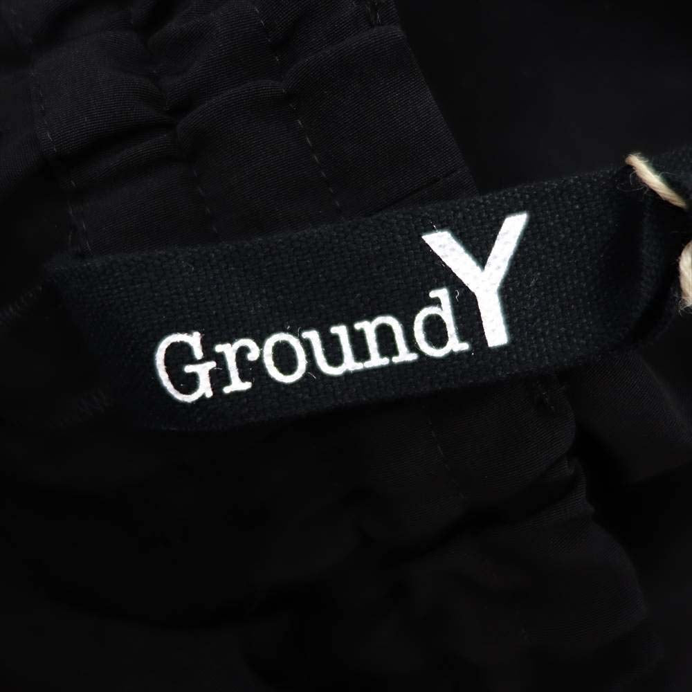 Yohji Yamamoto ヨウジヤマモト GroundY GM-P11-500-2 T/A Vintage Decyne Wrap Skirt Pants ヴィンテージ デシン ラップ スカート パンツ ブラック系 3【新古品】【未使用】【中古】