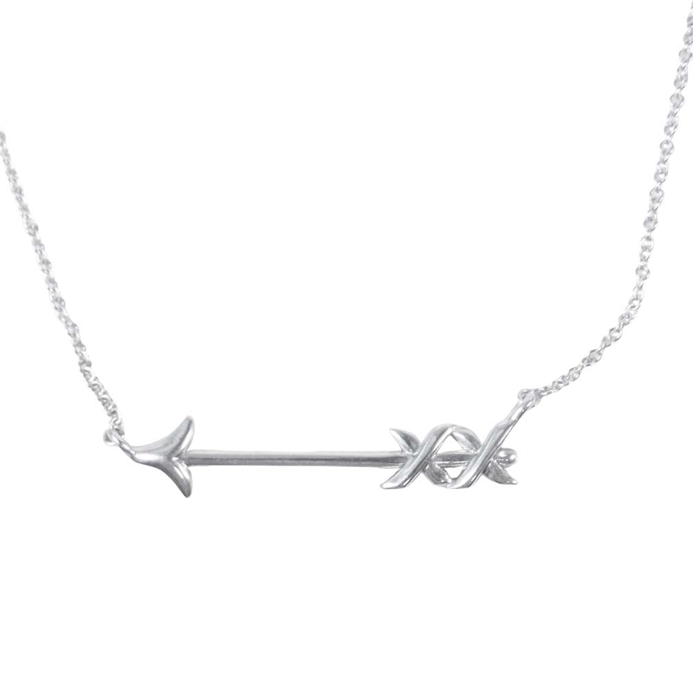 TIFFANY&Co. ティファニー パロマ ピカソ アロー ペンダント ネックレス 925 シルバー系【中古】