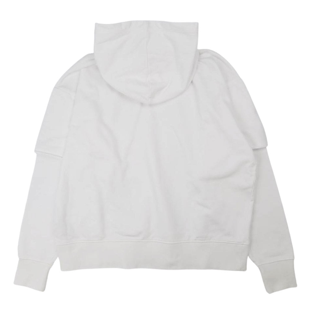 DSQUARED2 ディースクエアード S74GU0440 国内正規品 レイヤード オーバーサイズ プルオーバー ホワイト系 XS【新古品】【未使用】【中古】