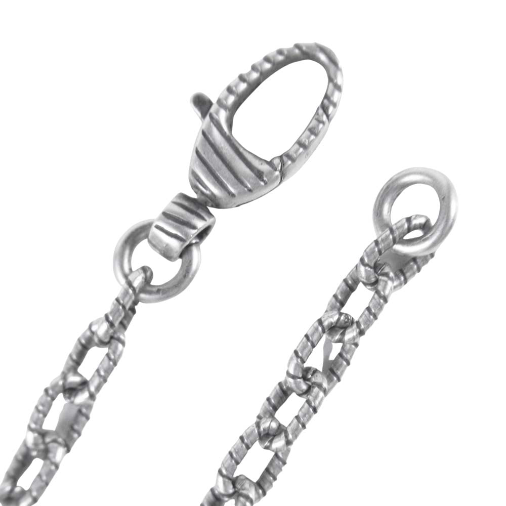 GUCCI グッチ 455307 インターロッキングG GG ロゴ ネックレス シルバー系【美品】【中古】