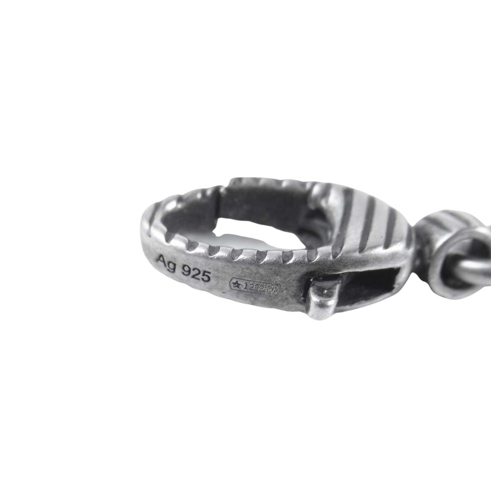 GUCCI グッチ 455307 インターロッキングG GG ロゴ ネックレス シルバー系【美品】【中古】