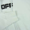 OFF-WHITE オフホワイト OMBB037F21FLE002 プルオーバー パーカー ホワイト系 M【美品】【中古】