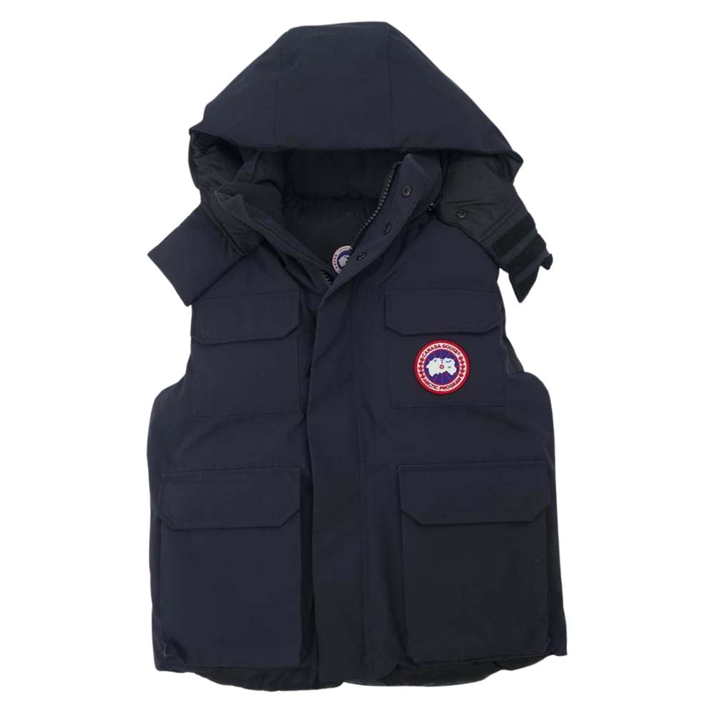 CANADA GOOSE カナダグース 3339JMD 国内正規品 グリフィン HUDSON ハドソン ダウン ベスト ネイビー系 S【中古】